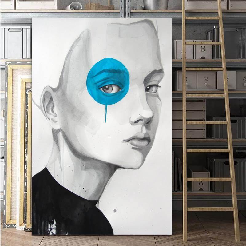 Modern Selfless Women Art Canvas Painting - MaviGadget