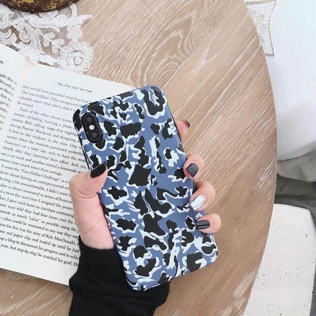 Cute Leopard Design Colorful Soft Iphone Cases - MaviGadget