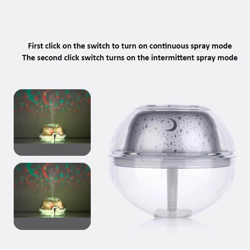 Ultrasonic Colorful Aromatherapy Air Humidifier Diffuser Sky Lamp - MaviGadget