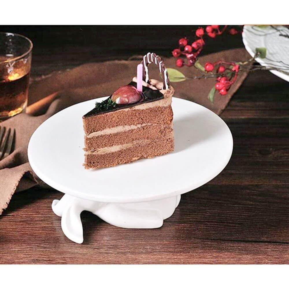 Rabbit Ceramic Dessert Server Tray - MaviGadget