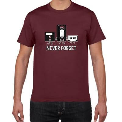 Never Forget Sarcastic Tshirt - MaviGadget
