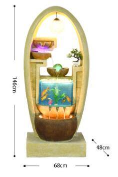 European Style Creative Fish Tank Decoration with Led Chandelier - MaviGadget