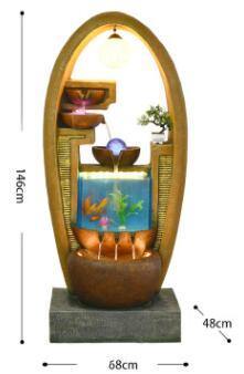 European Style Creative Fish Tank Decoration with Led Chandelier - MaviGadget