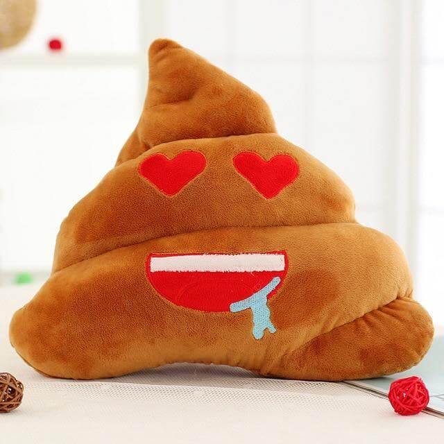Poop Face Emoji Pillows - MaviGadget