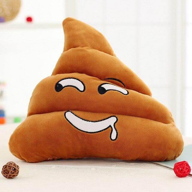 Poop Face Emoji Pillows - MaviGadget