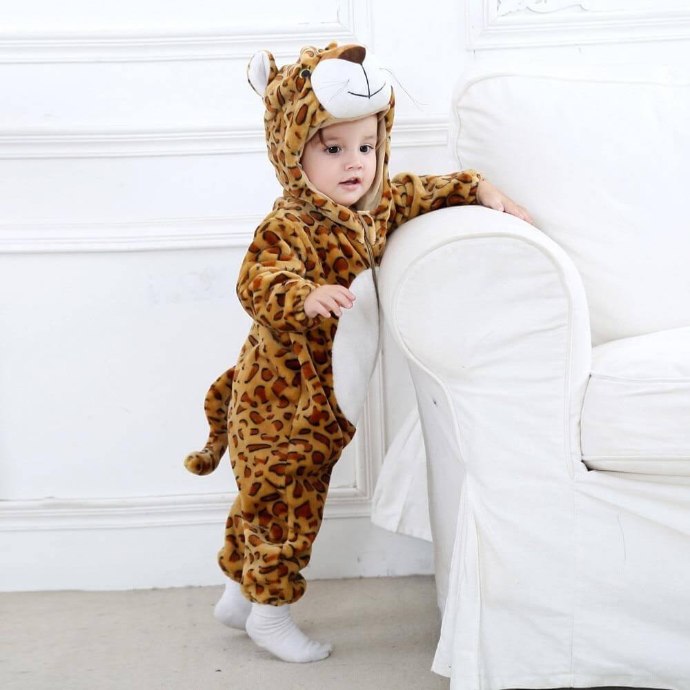 Leopard Costume Hoodie for Baby - MaviGadget