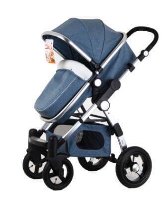 Luxury 3 in 1 Portable Higher Land-scape Carriage Foldable Baby Stroller - MaviGadget