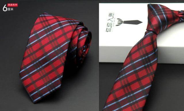 Designers Fashion Dot Striped Plaid neck Tie - MaviGadget