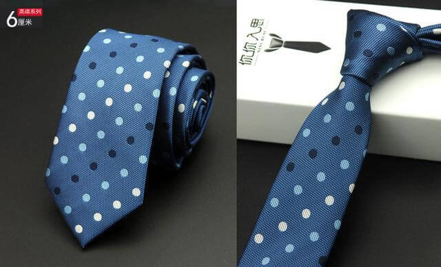 Designers Fashion Dot Striped Plaid neck Tie - MaviGadget