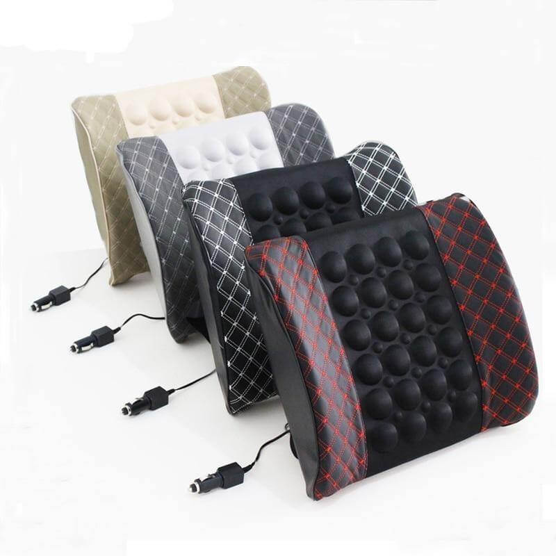 Electric Waist Massager Car Cushion - MaviGadget