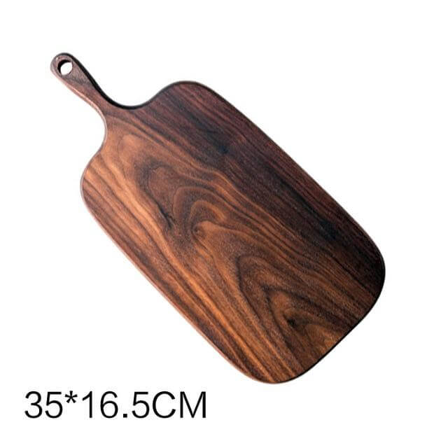 Japanese-style Walnut/Beech special-shaped Solid Wood Cutting Board - MaviGadget
