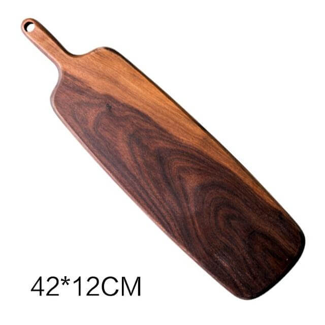 Japanese-style Walnut/Beech special-shaped Solid Wood Cutting Board - MaviGadget