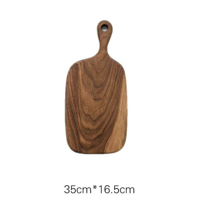 Japanese-style Walnut/Beech special-shaped Solid Wood Cutting Board - MaviGadget