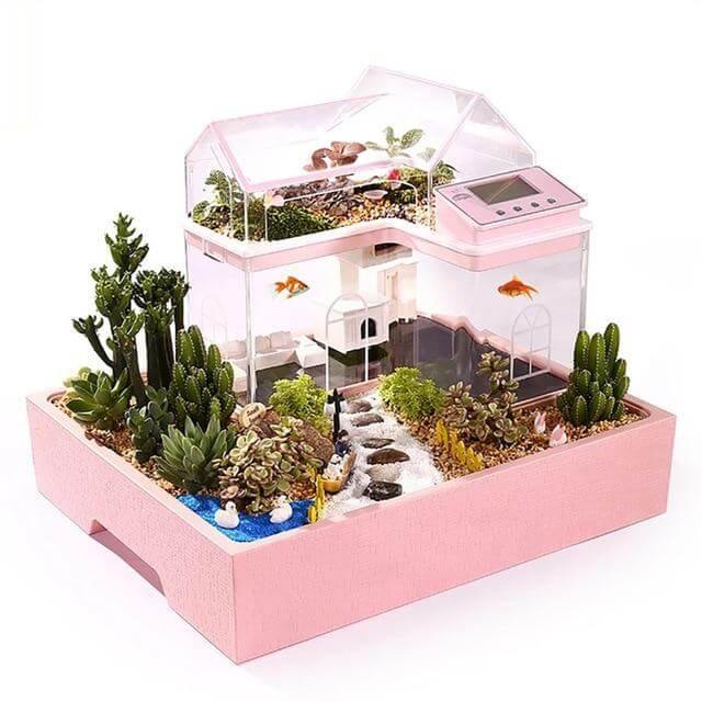 Creative Ecological Mini Fish Tanks - MaviGadget