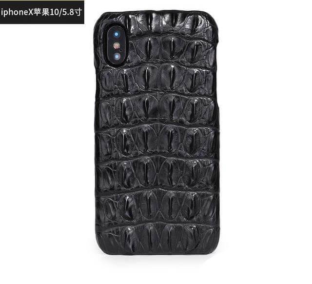 Luxury Natural Crocodile Skin Case for iPhone Models - MaviGadget
