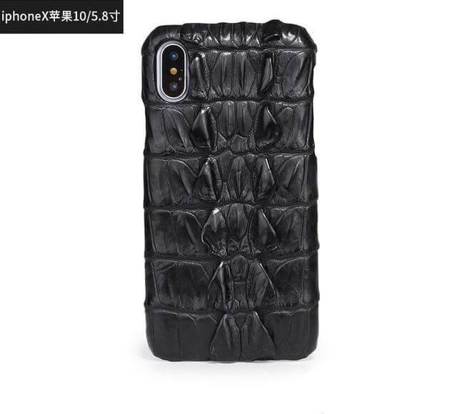 Luxury Natural Crocodile Skin Case for iPhone Models - MaviGadget