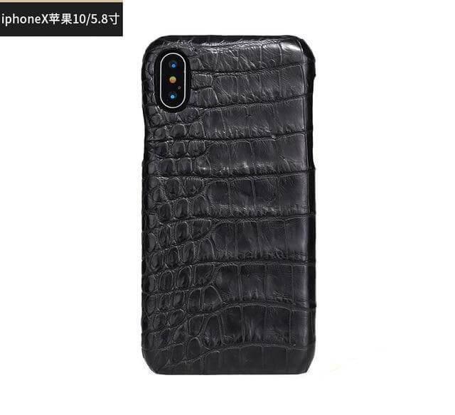 Luxury Natural Crocodile Skin Case for iPhone Models - MaviGadget