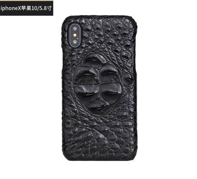Luxury Natural Crocodile Skin Case for iPhone Models - MaviGadget