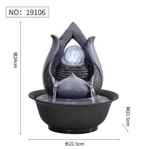 FengShui Resin Decorative Water Fountain - MaviGadget