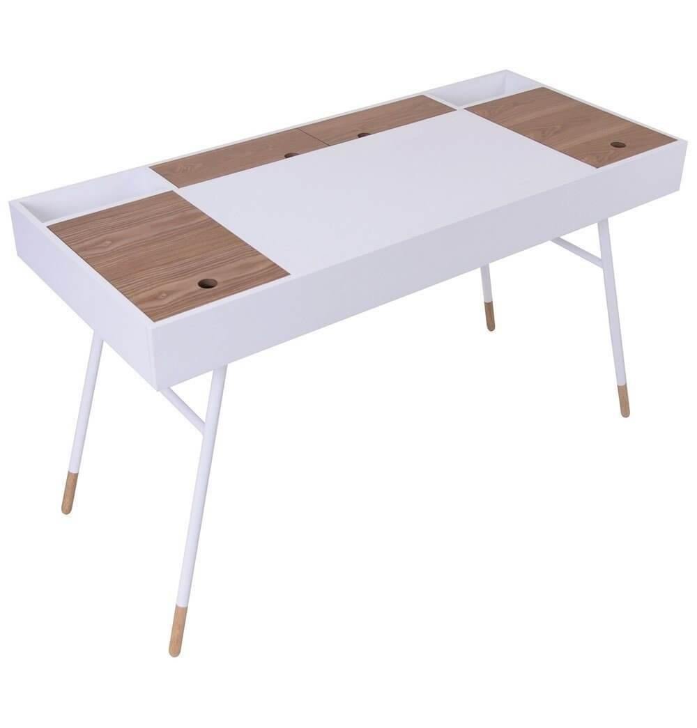 White Creative Working Desk - MaviGadget