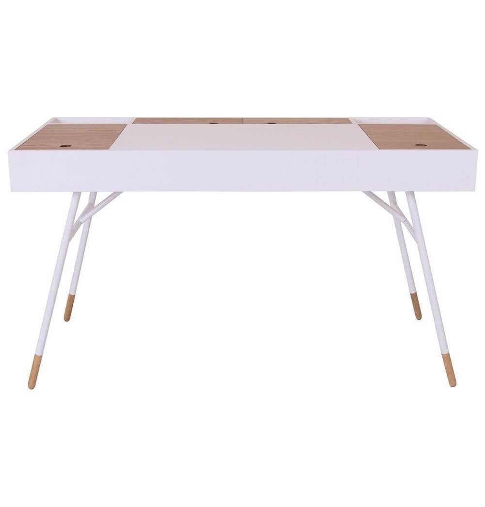White Creative Working Desk - MaviGadget