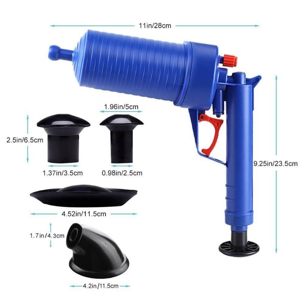 Air Power High Pressure Drain Blaster - MaviGadget
