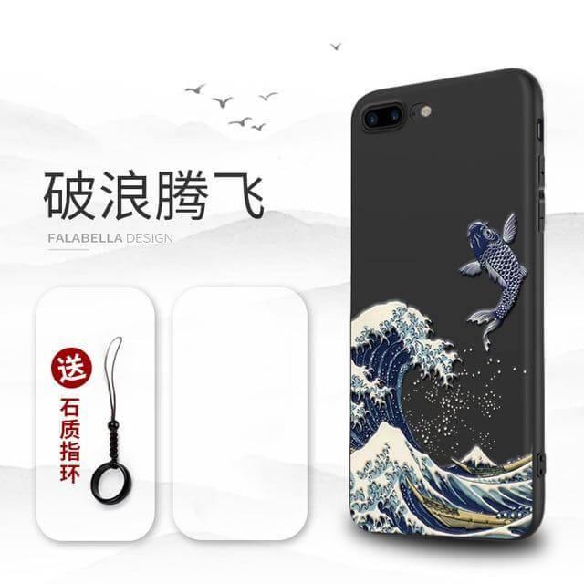 3D Giant Japanese Art iPhone Cases - MaviGadget