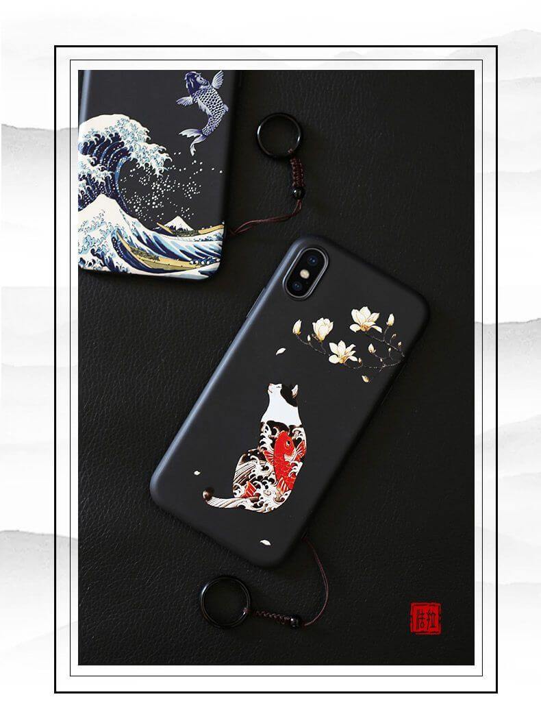 3D Giant Japanese Art iPhone Cases - MaviGadget