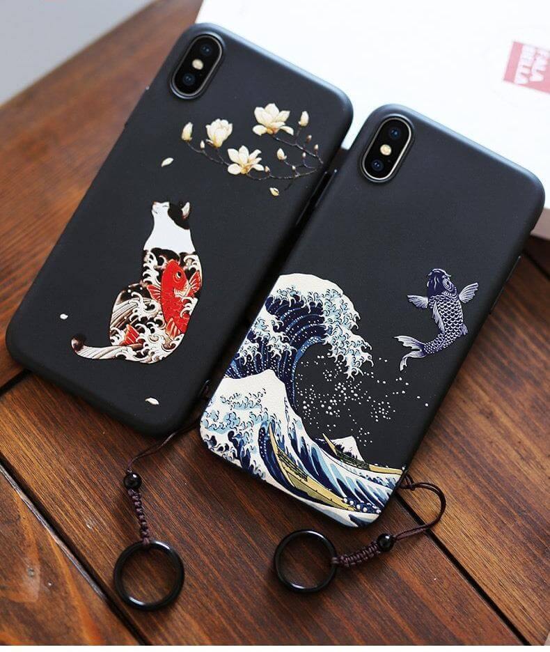 3D Giant Japanese Art iPhone Cases - MaviGadget