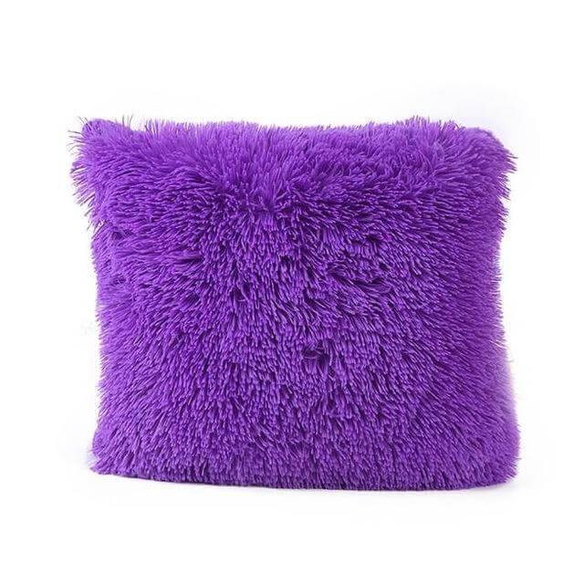 Puffy Fuzzy Hairy Pillow Cases - MaviGadget