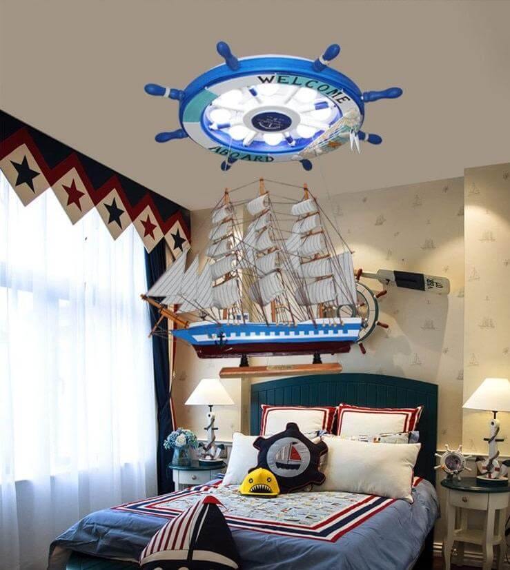 Mediterranean Boat Rudder Chandelier - MaviGadget