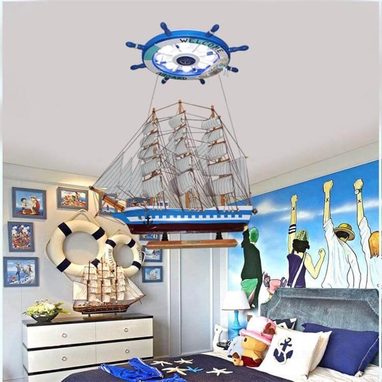 Mediterranean Boat Rudder Chandelier - MaviGadget