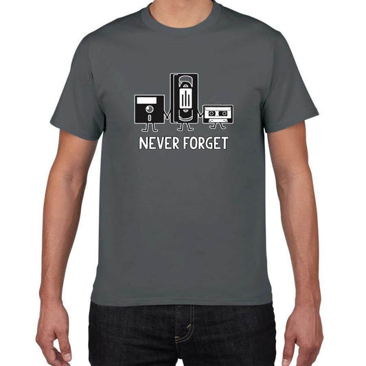 Never Forget Sarcastic Tshirt - MaviGadget