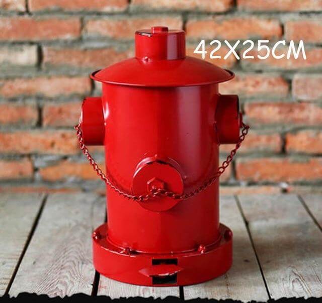 Retro Fire Hydrant Trash Can - MaviGadget
