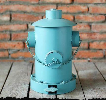 Retro Fire Hydrant Trash Can - MaviGadget