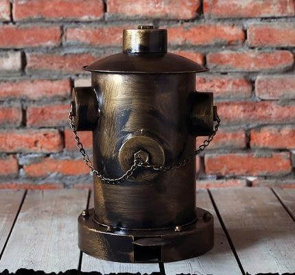 Retro Fire Hydrant Trash Can - MaviGadget