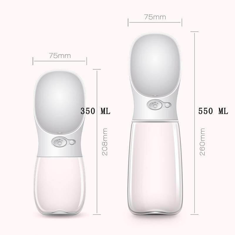 Portable Pet Dog Water Bottle Dispenser for Traveling and Walking - MaviGadget