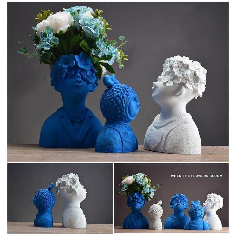Simple Modern Resin Kid Vases - MaviGadget