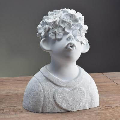 Simple Modern Resin Kid Vases - MaviGadget