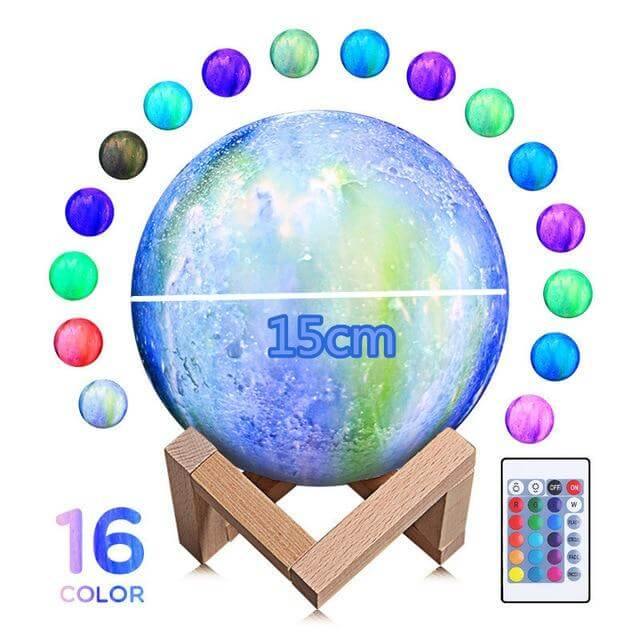 3D Moon Night Lamp - MaviGadget
