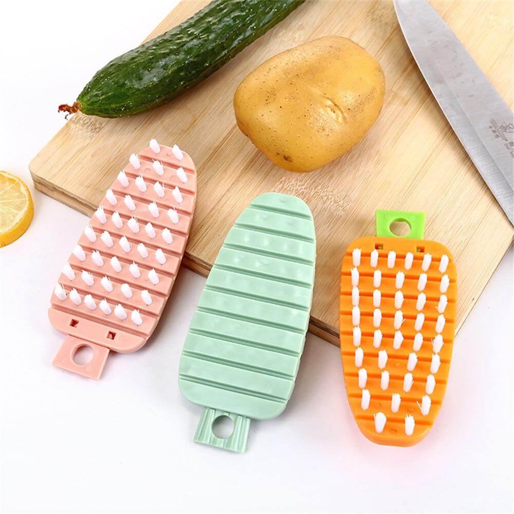 Fruit and Vegetable Washing Sponge Scrubber - MaviGadget