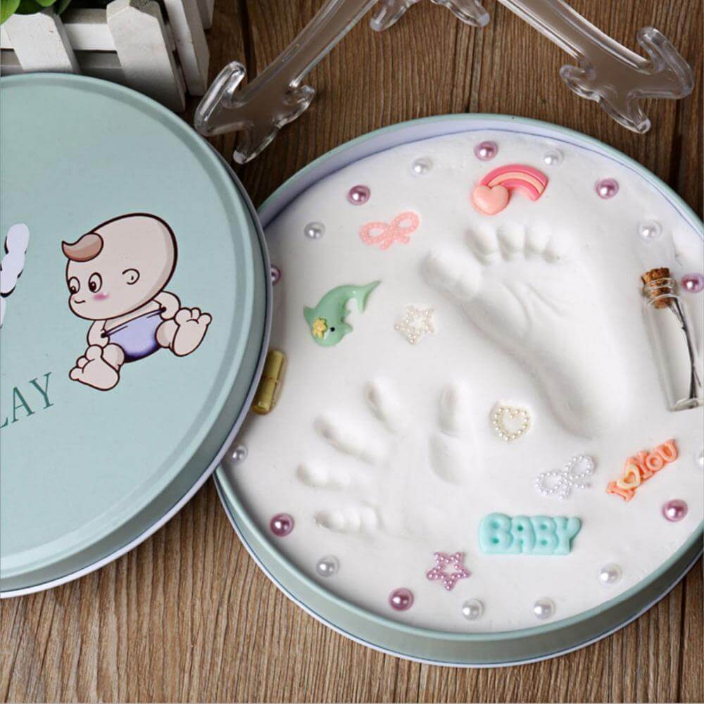 Infant Baby Handprint Footprint Imprint Kit - MaviGadget