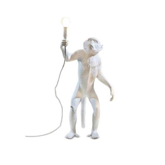 Modern Black Pendant Monkey Lamp - MaviGadget