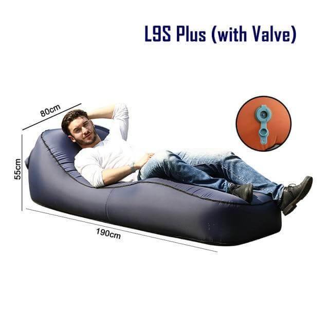 Outdoor Inflatable Sleeping Sofa Bag - MaviGadget