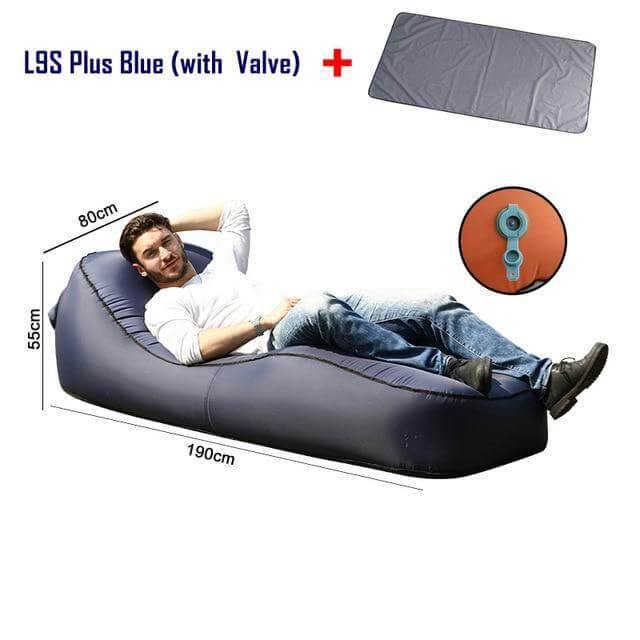 Outdoor Inflatable Sleeping Sofa Bag - MaviGadget