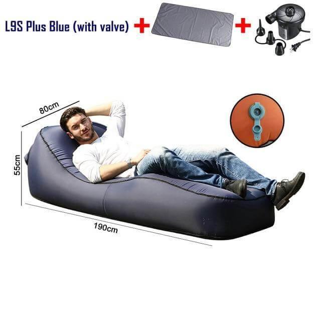 Outdoor Inflatable Sleeping Sofa Bag - MaviGadget