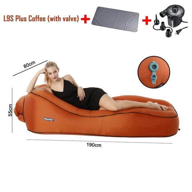 Outdoor Inflatable Sleeping Sofa Bag - MaviGadget