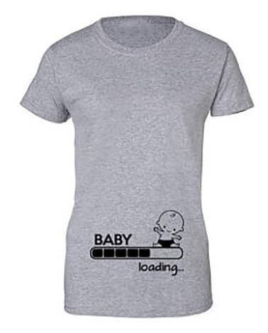 Baby Loading Funny T-shirt - MaviGadget