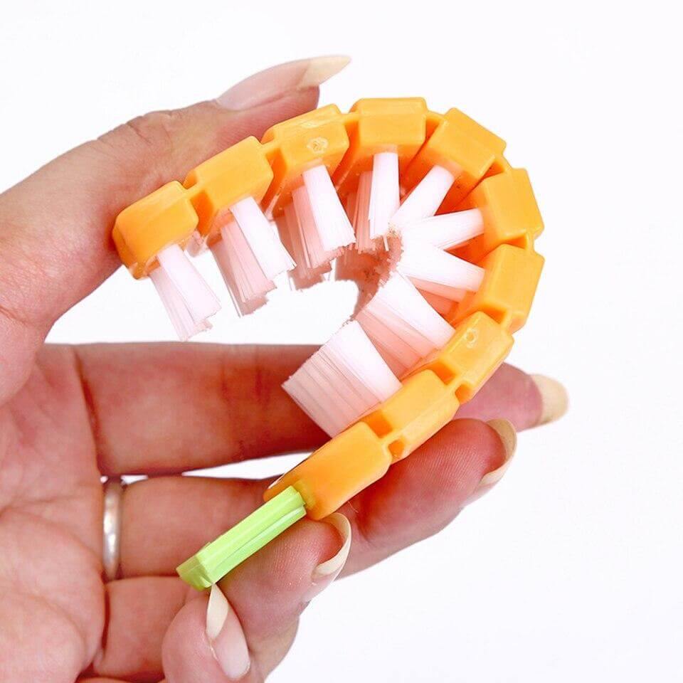 Fruit and Vegetable Washing Sponge Scrubber - MaviGadget