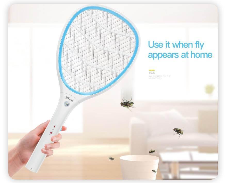 Electric Mosquito Bug Zapper Racket - MaviGadget